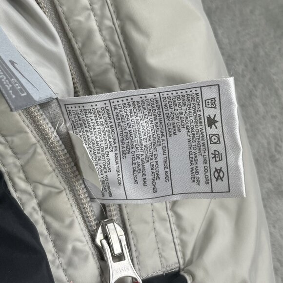 VTG Nike Jacket Boys Small Reversible Puffer Winter Coat Swoosh Embroidered Y2K - Picture 15 of 16